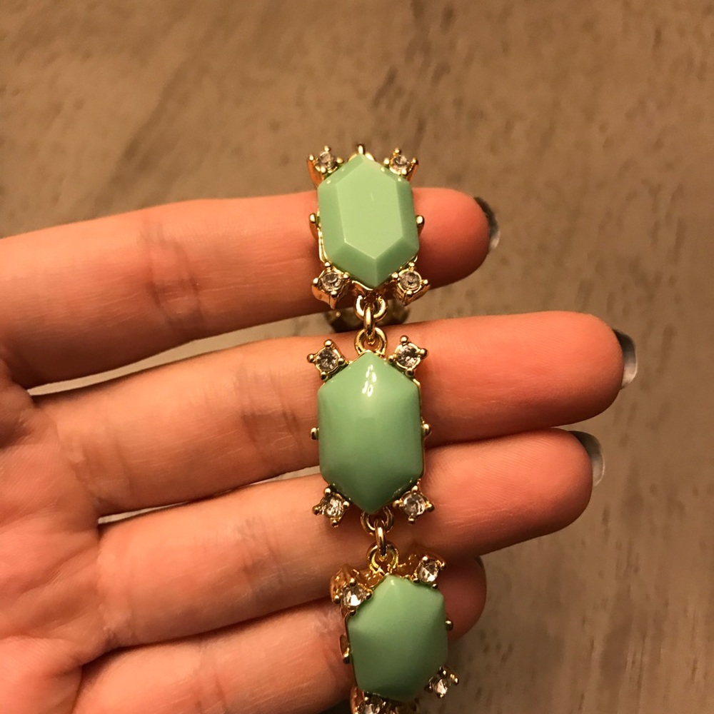 J. Crew Mint Bracelet